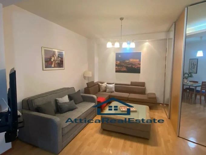 Καθιστικό διαμερίσματος 97 τ.μ στην Δάφνη.